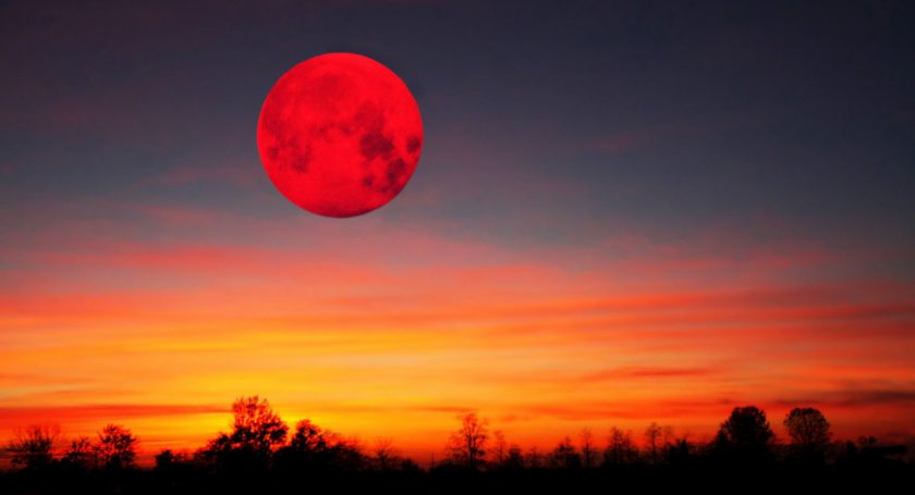 Россияне увидят «кровавую» Луну 7 августа
