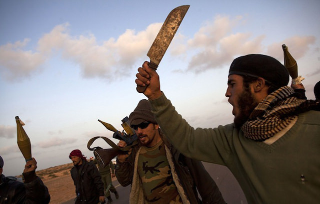 Ливийские «повстанцы» и прочие боевики разного толка