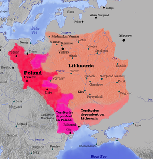 Великое Княжество Литовское и Польское Королевство перед Кревской унией 1385 года