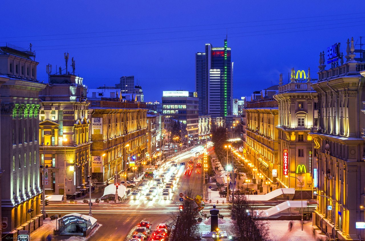 Минск Зимой Фото