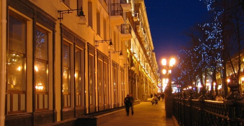 ночные улицы Минска