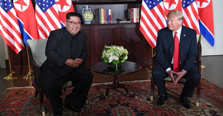 Трамп и Ким