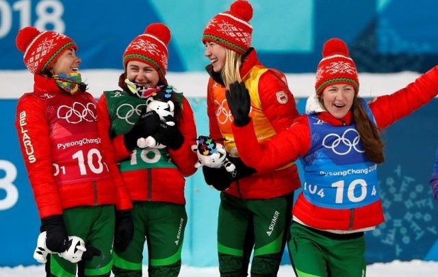 Спортсменки Беларуси
