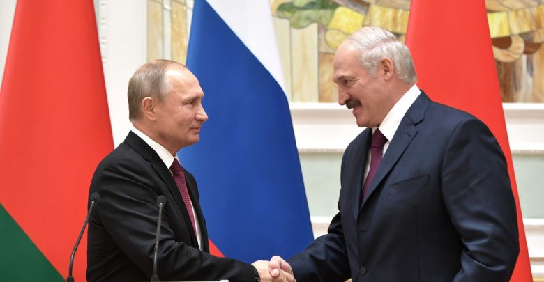 Лукашенко и Путин