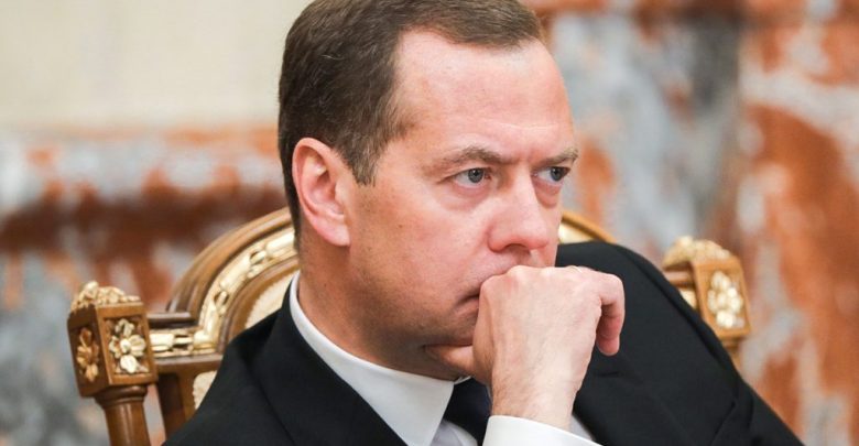 премьер-министр России Дмитрий Медведев