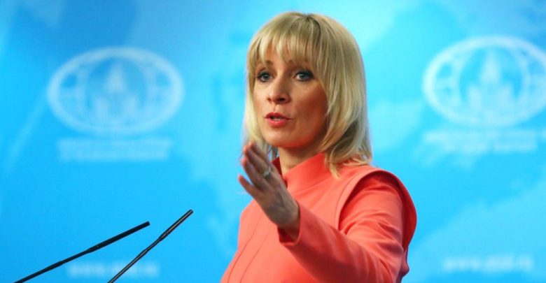 официальный представитель МИД РФ Мария Захарова