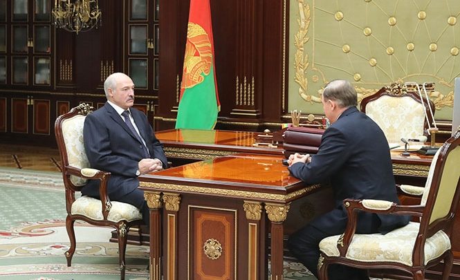 Президент Беларуси Лукашенко и Шейман