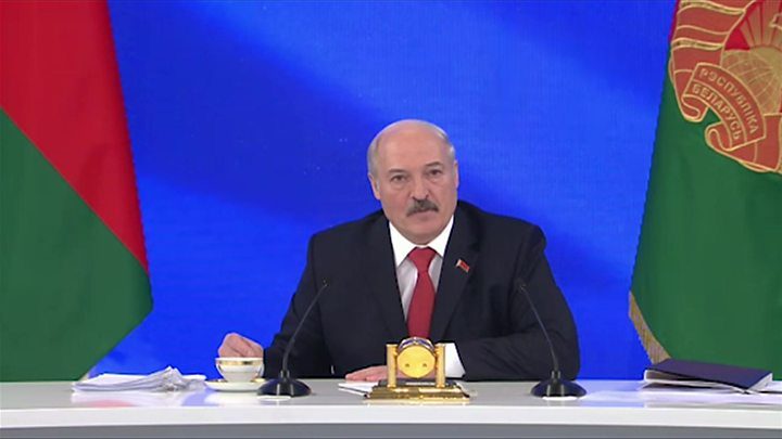 Лукашенко в студии "Болшого разговора"