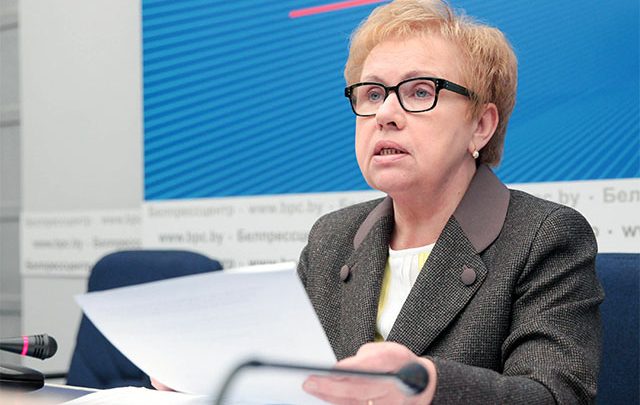 Глава ЦИК Беларуси Лидия Ермошина