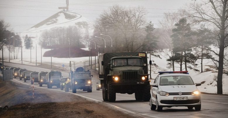 Военная автоколонна