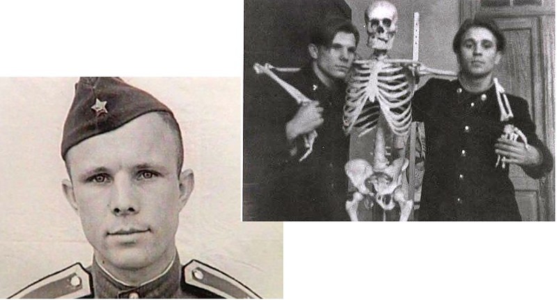 Молодой Юрий Гагарин