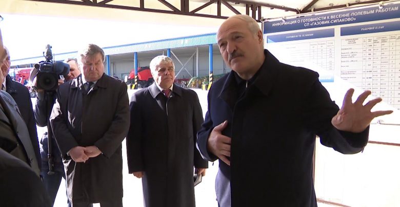 Лукашенко на Могилевщине