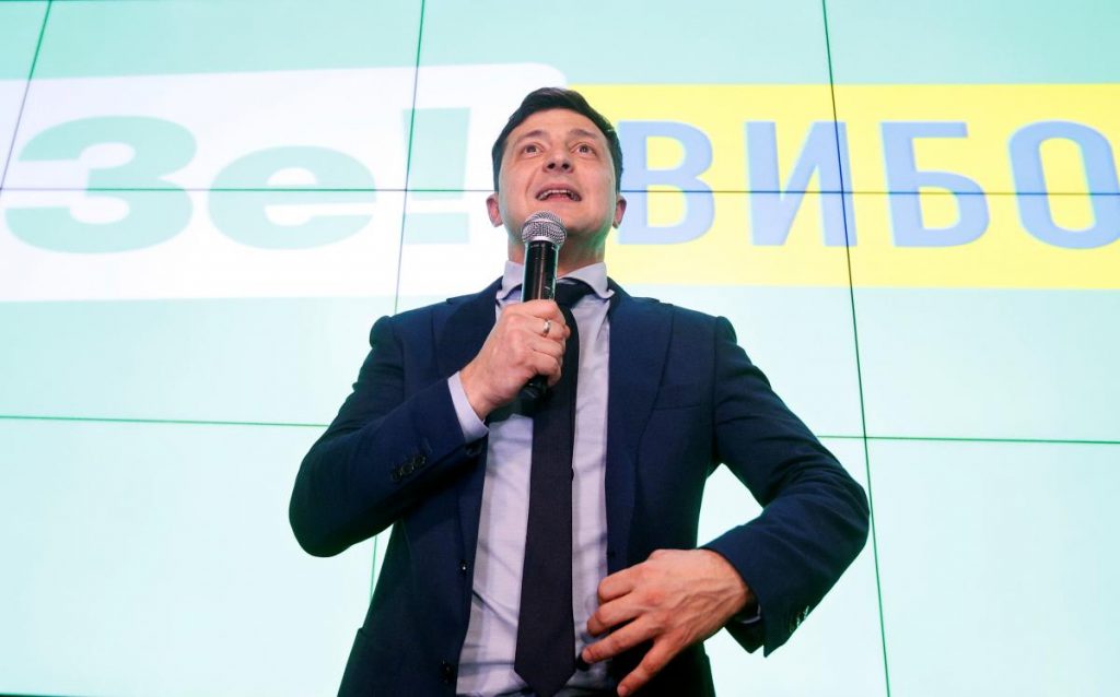 ЦИК: Зеленский лидирует в первом туре выборов президента Украины