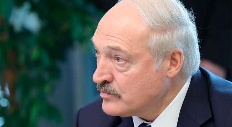 Президент Беларуси александр Лукашенко крупным планом