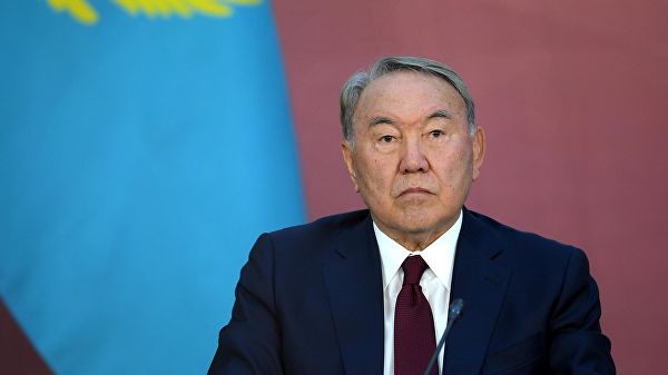 Бывший президент Казахстана Нурсултан Назабаев