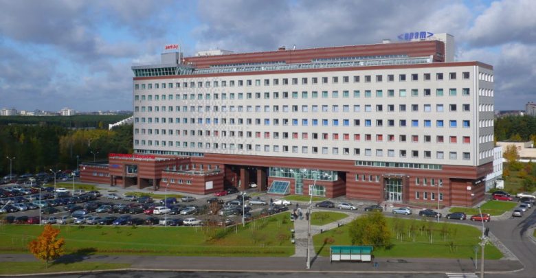 Здание парка высоких технологий в Минске