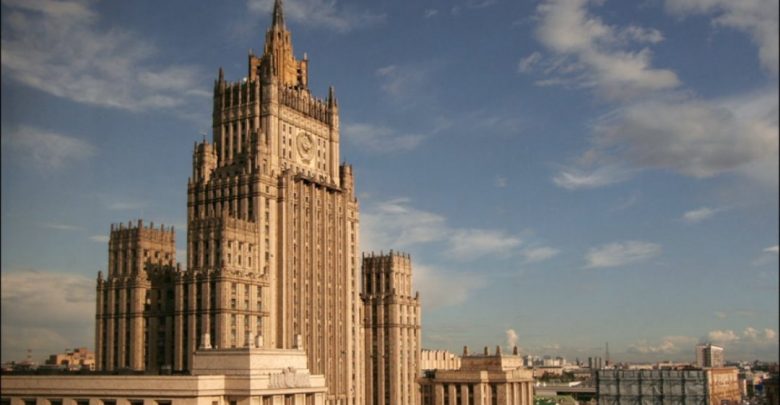 здание Министерстве иностранных дел России