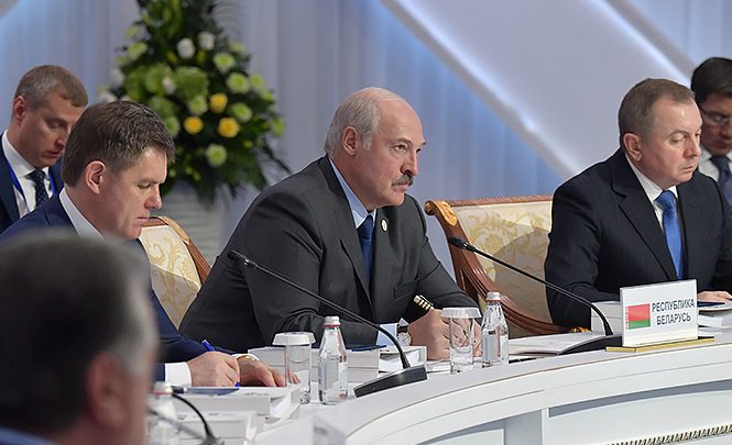 Лукашенко на ЕАЭС