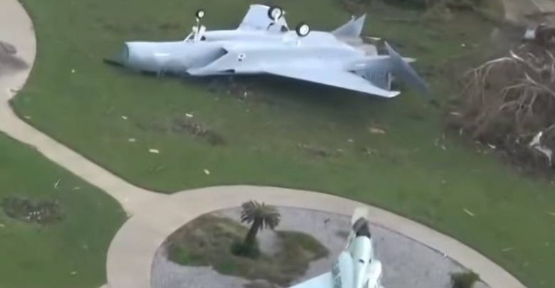 Разрушенная военная база