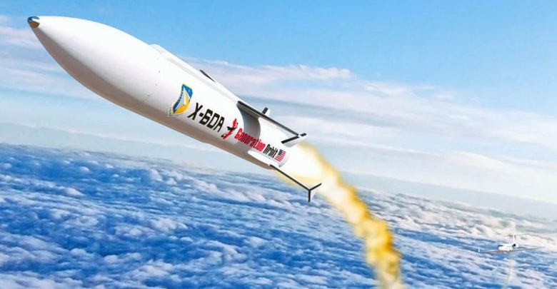 Летящая ракета США