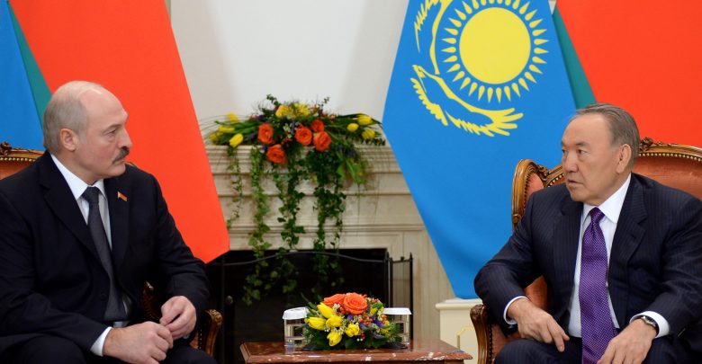 Лукашенко и Назарбаев