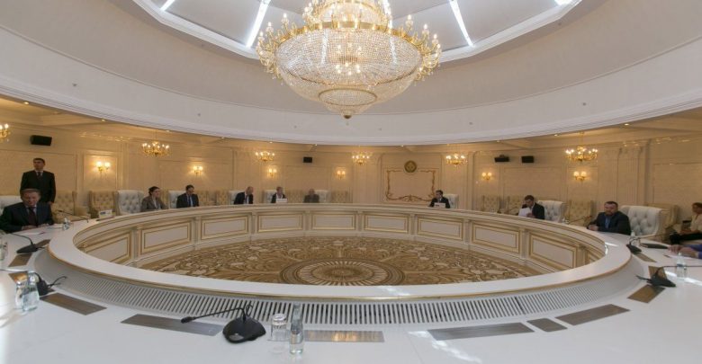 Зал для переговоров контактной группы по Донбассу