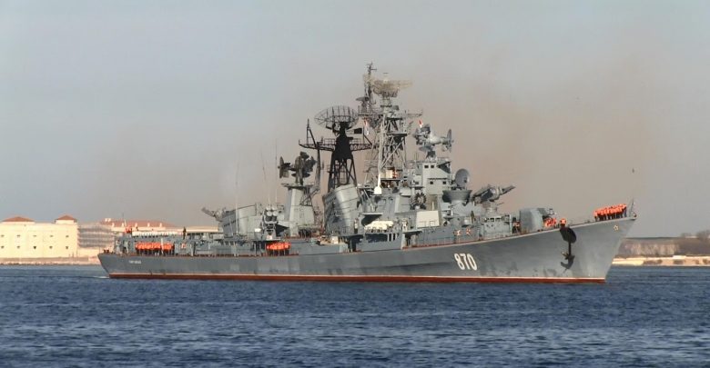 Российский сторожевой Корабль Сметливый