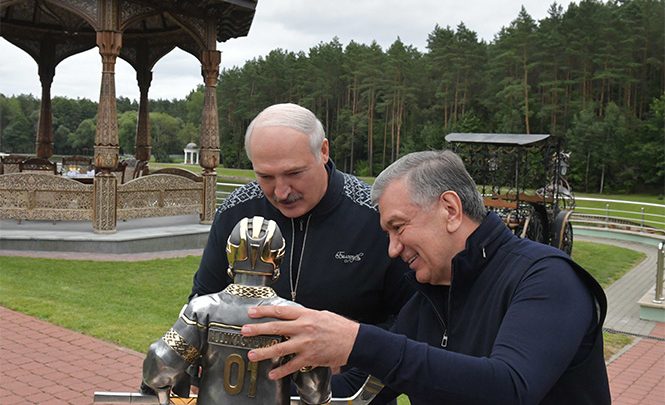 Лукашенко и Мирзиеев