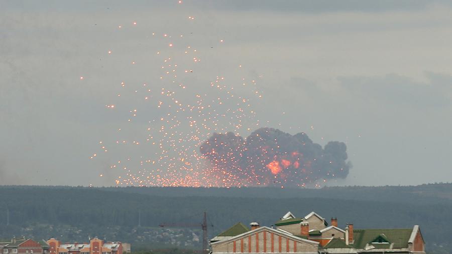 Новые Взрывы прогремели на военной части под Красноярском