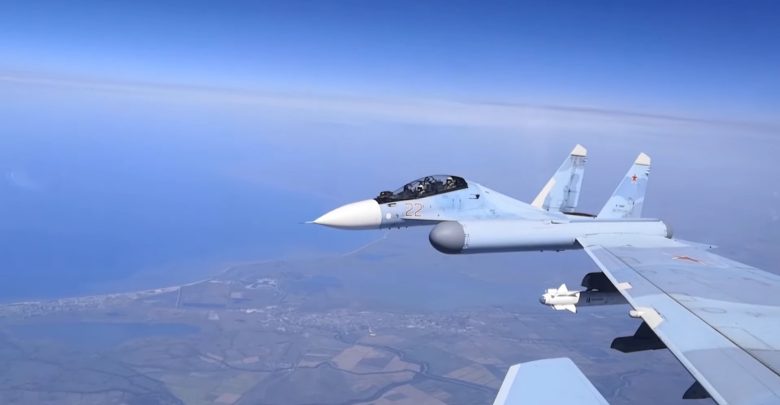 Су-30М над Крымом