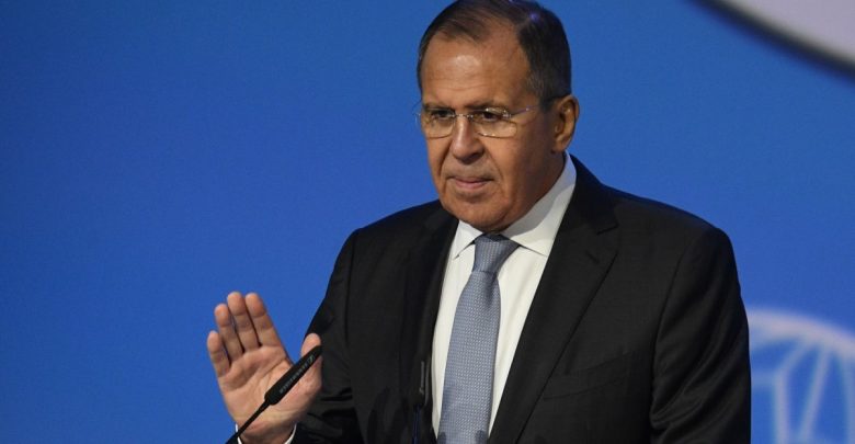 министр иностранных дел России Сергей Лавров