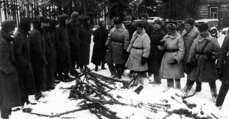 Немцы сдаются красной армии