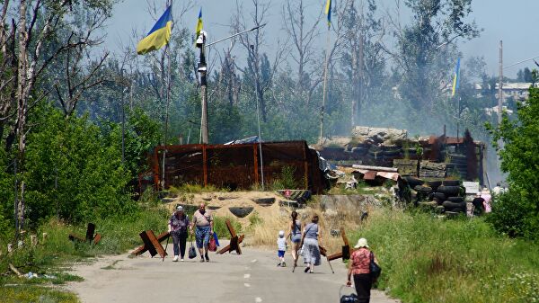 Блокпост Украинской армии