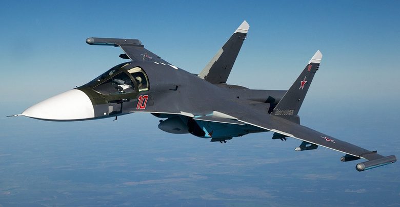 Су-34 в воздухе