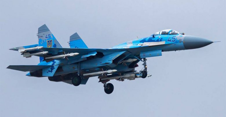 СУ-27 Украины сдул людей