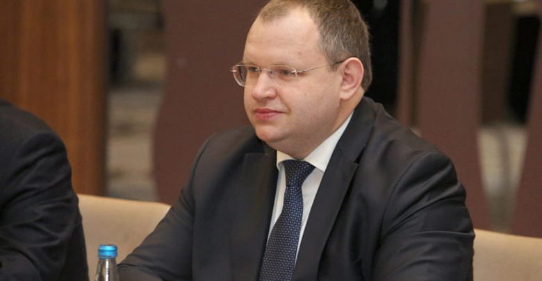 Министр Финансов Беларуси Максим ермолович на совещании