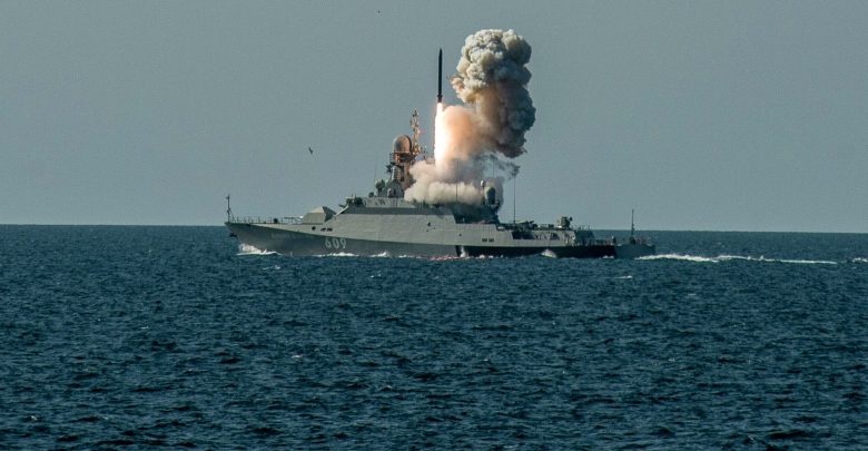 Запуск «Калибров» с корабля