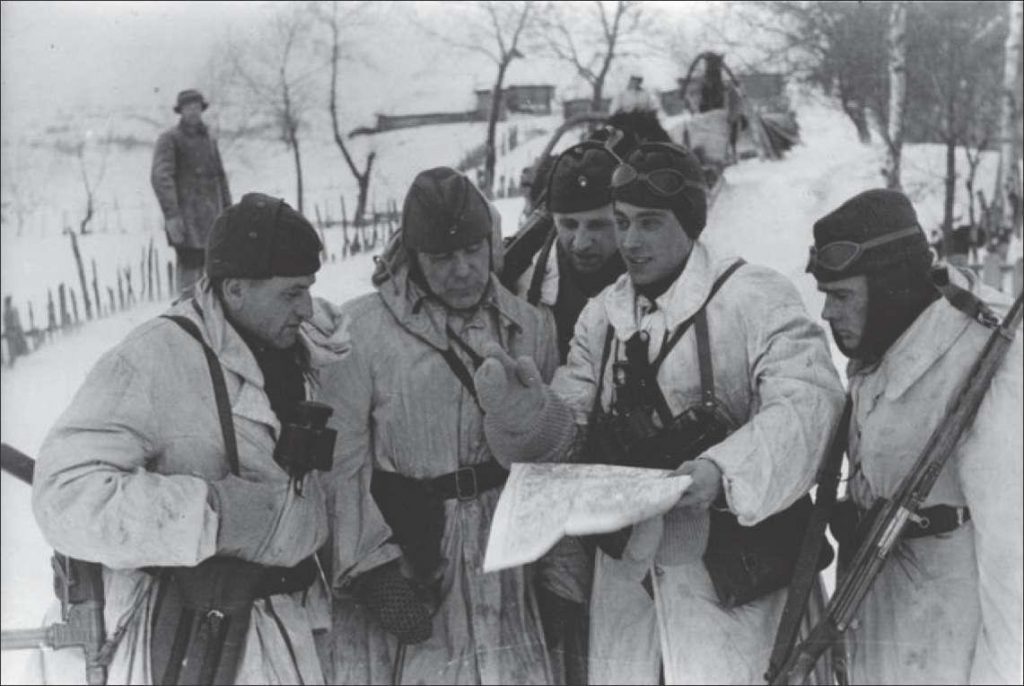 Латышские каратели в ходе операции «Зимняя сказка». Изображение: twimg.com