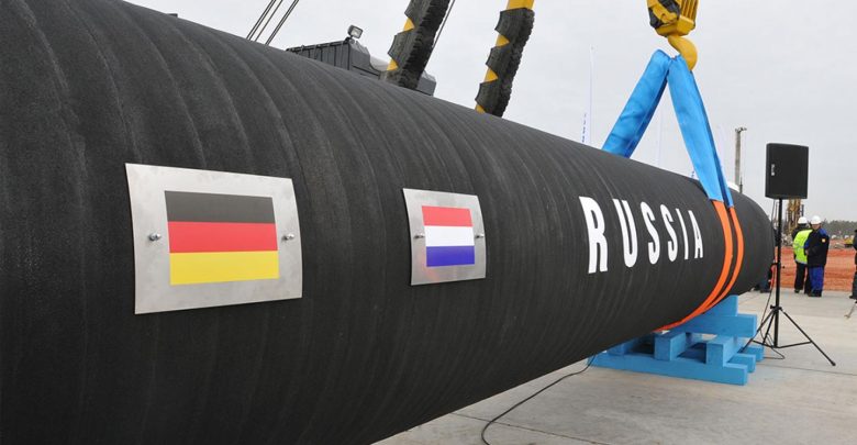Строительство газопровода Северный поток-2