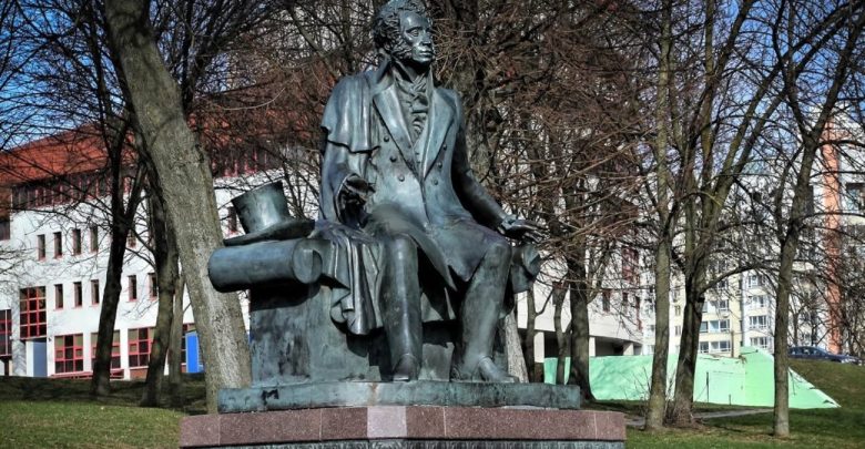 памятник Пушкину в Минске