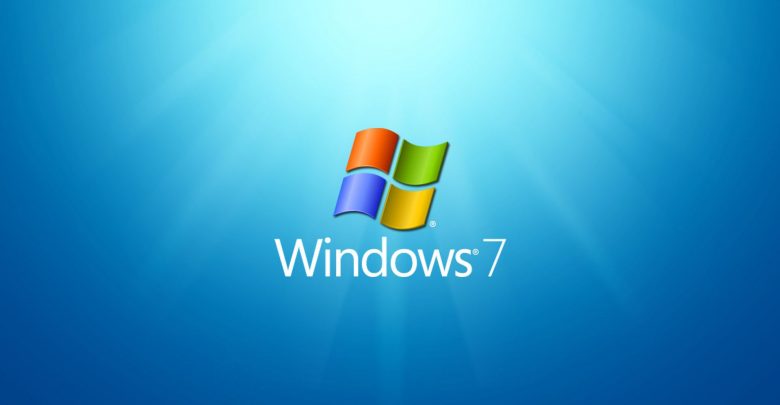 заставка Windows 7