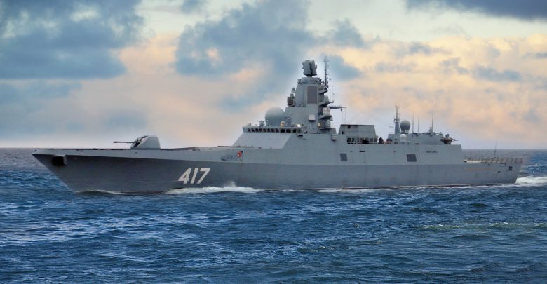 Адмирал Катасонов фрегат в море