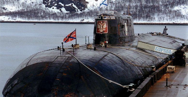 Подлодка Курск до трагедии