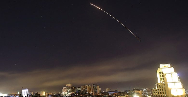 Ракетная атака по Сирии