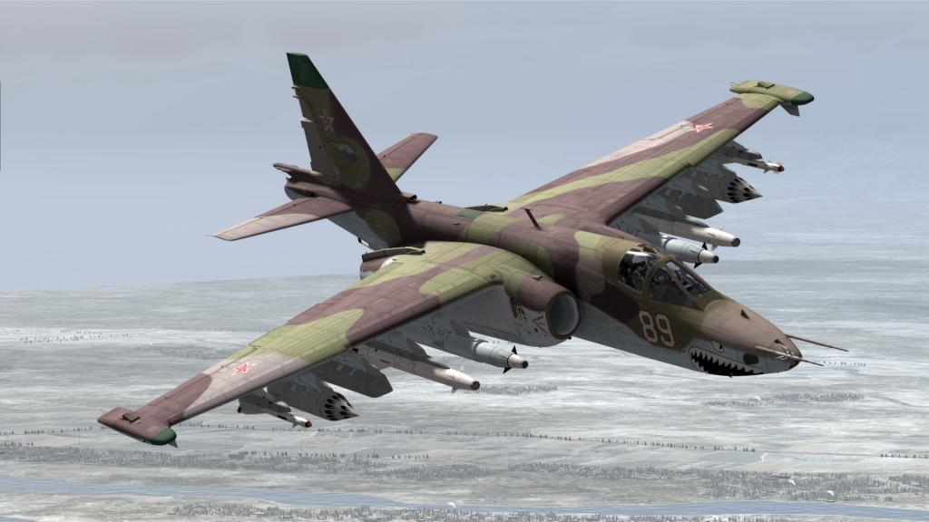 Видеофакт: Су-25 сбил бомбардировщик противотанковой ракетой