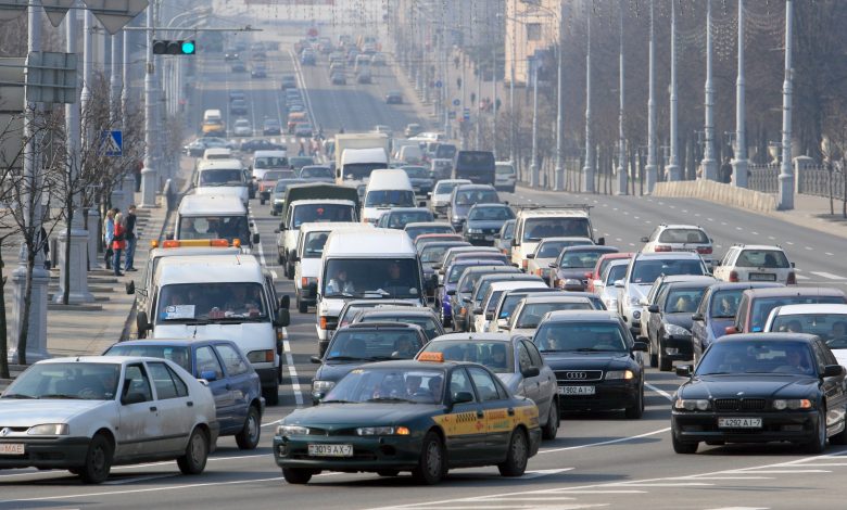 машины на дорогах Беларуси