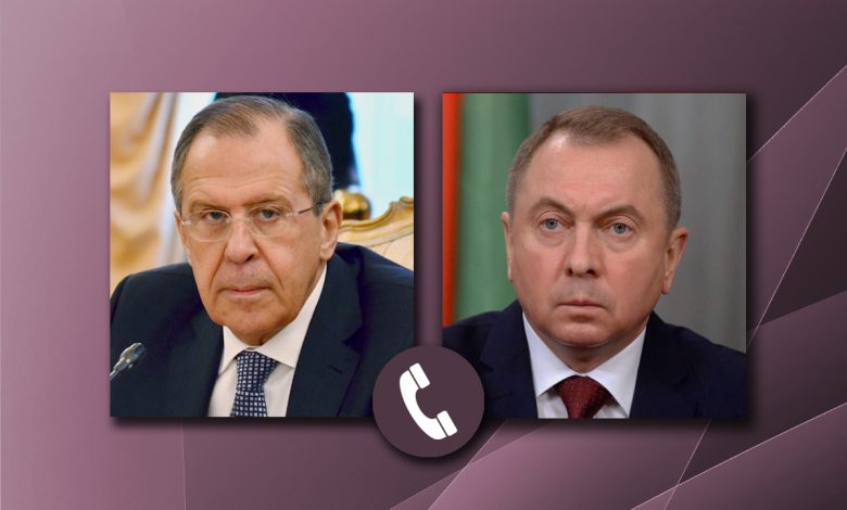 Владимир Макей и Сергей Лавров поговорили по телефону
