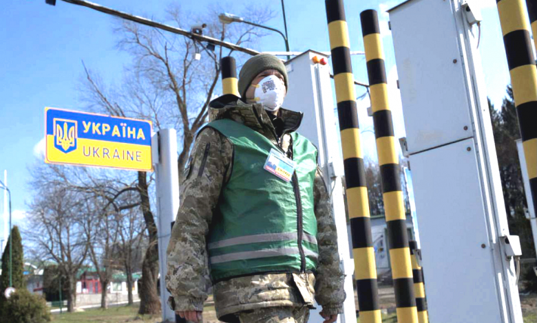 граница Украины, украинский пограничник