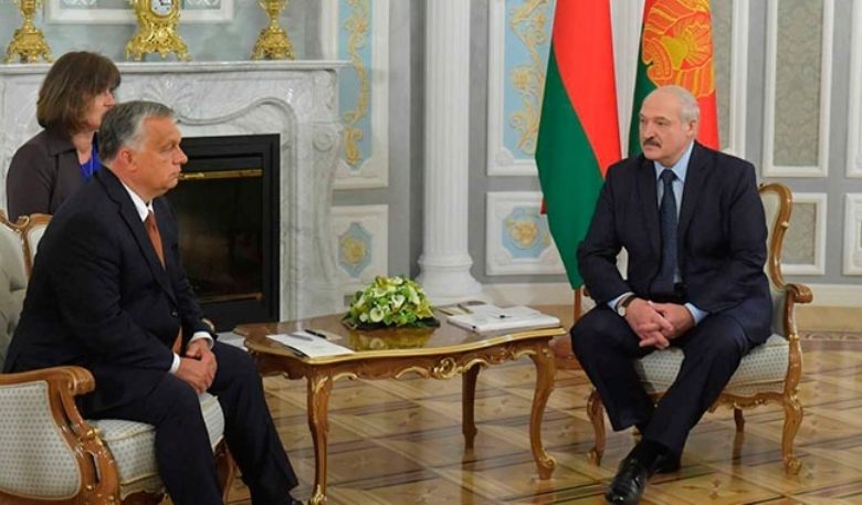 Президент Беларуси Александр Лукашенко во Дворце Независимости 5 июня провел переговоры с Премьер-министром Венгрии Виктором Орбаном, который впервые посещает Беларусь с официальным визитом