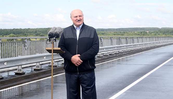 Лукашенко в Славгороде